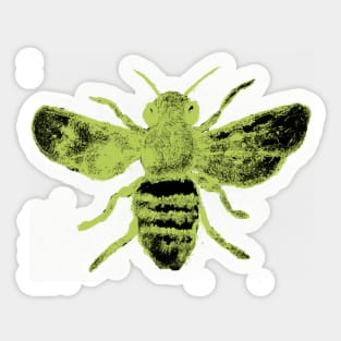 Bee No. 3 Yellow Sticker